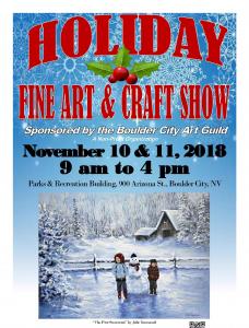Fine Art and Craft Show  Saturday and Sunday Boulder City Nevada